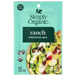 Simply Organic Ranch Dressing Mix 1.00 oz