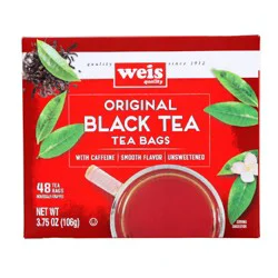 Weis Quality Premium Choice, Black Decaffeinated Tea Bags- 100 ct