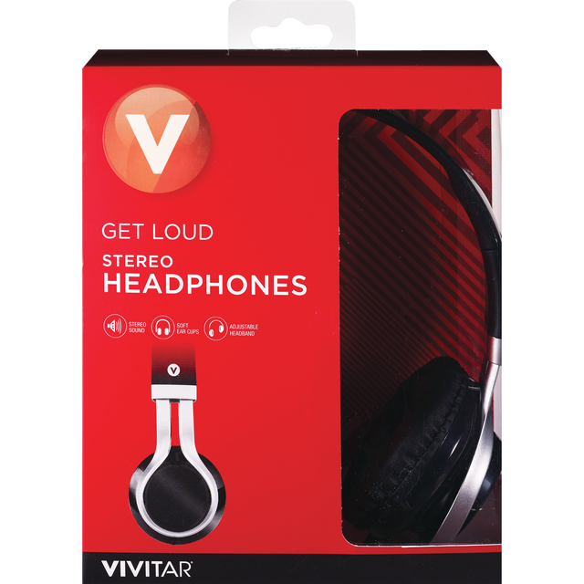 slide 1 of 1, Vivitar Wired Headphones, 1 ct