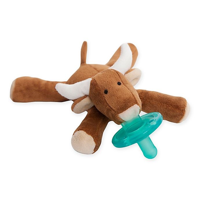 slide 2 of 2, WubbaNub Longhorn Bull Infant Pacifier, 1 ct