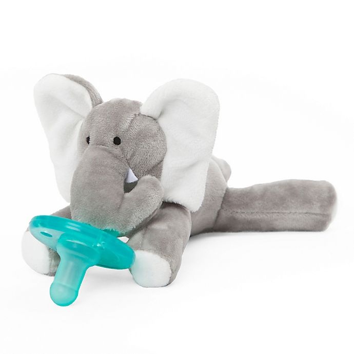 slide 2 of 3, WubbaNub Elephant Infant Pacifier, 1 ct