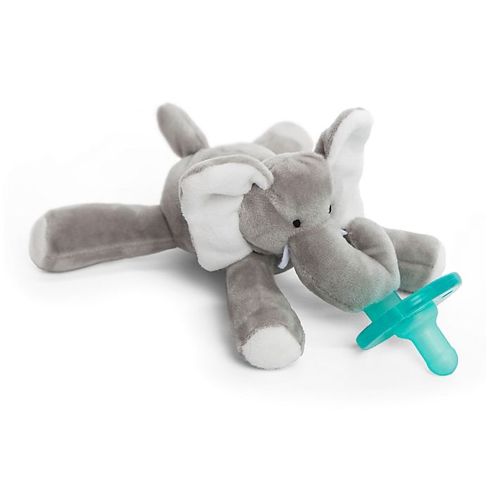 slide 3 of 3, WubbaNub Elephant Infant Pacifier, 1 ct