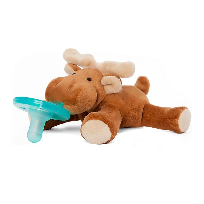 slide 2 of 4, WubbaNub Moose Infant Pacifier, 1 ct