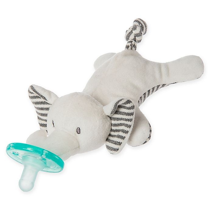 slide 1 of 1, Mary Meyer WubbaNub Grey Elephant Infant Pacifier, 1 ct