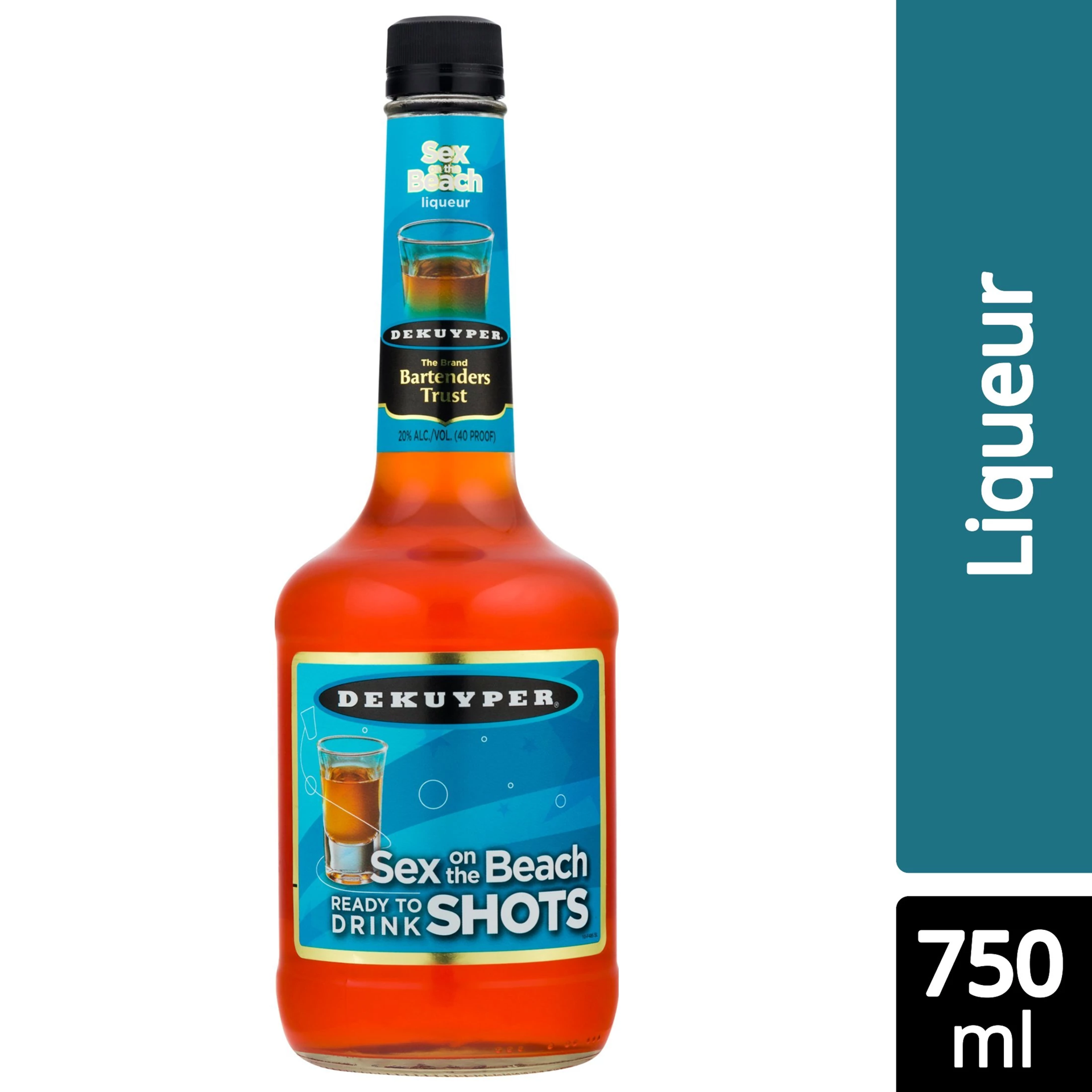 slide 1 of 1, Dekuyper Sex On The Beach Liqueur, 750 ml