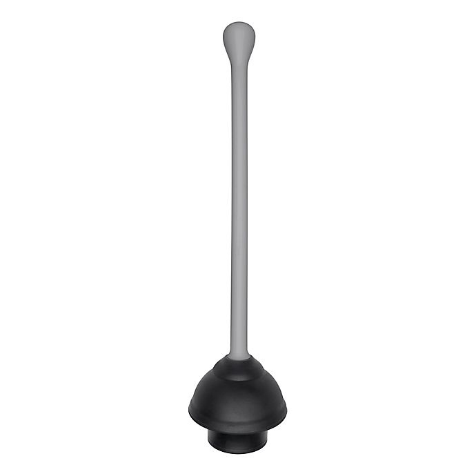 slide 2 of 7, OXO Good Grips Toilet Plunger - Grey, 1 ct