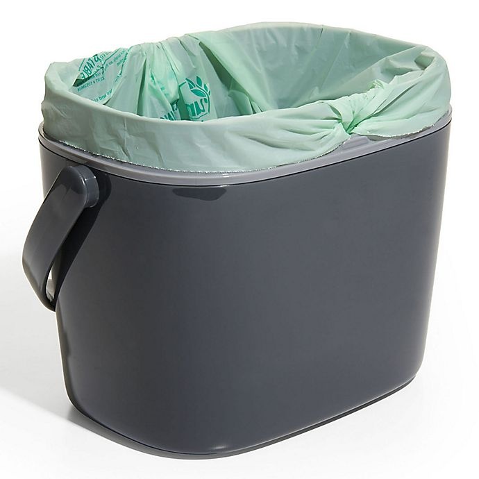 slide 4 of 7, OXO Good Grips Compost Bin - Grey, 1.75 gal