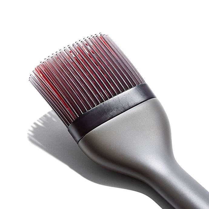 slide 2 of 6, OXO Good Grips Grilling Basting Brush - Grey, 1 ct