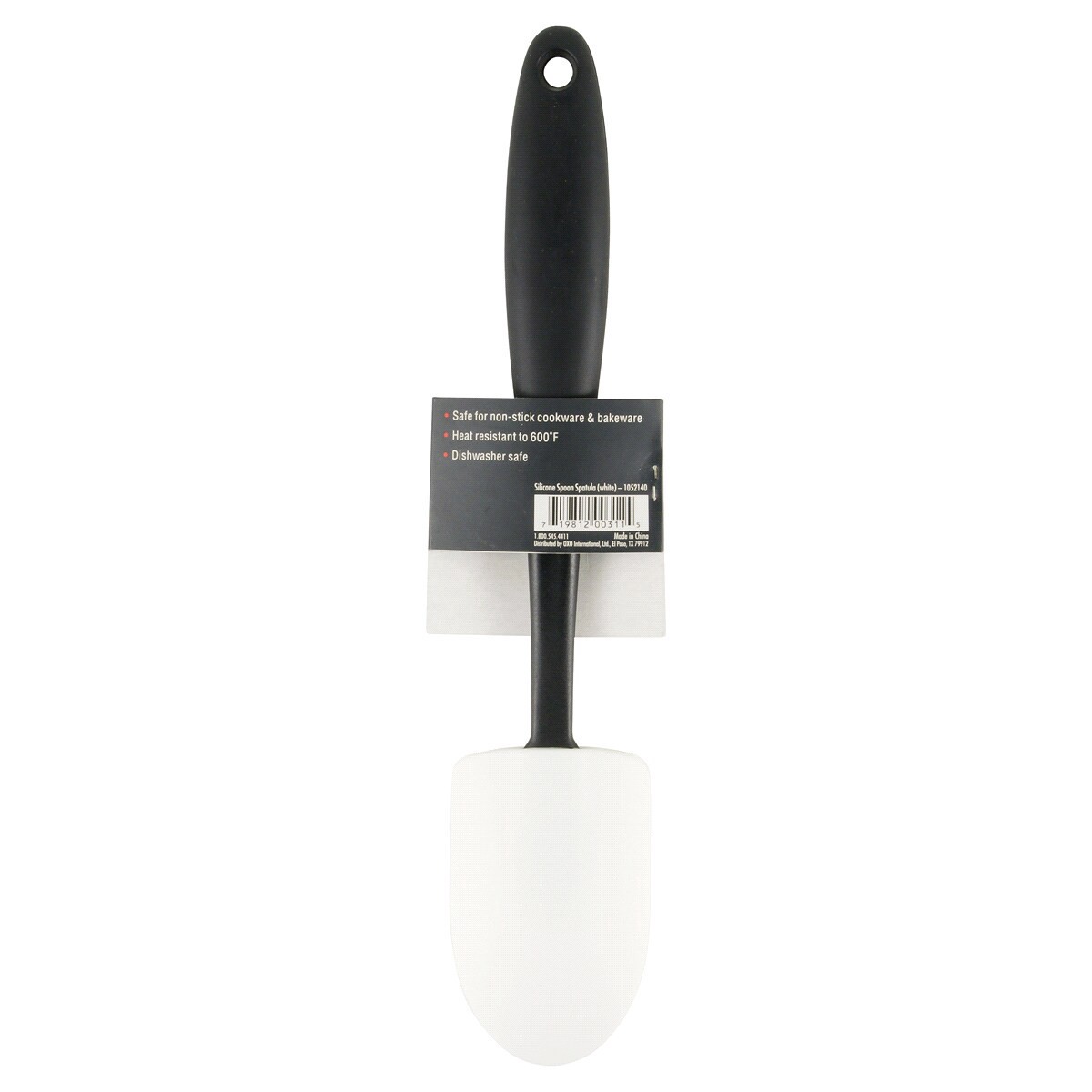 slide 2 of 2, OXO Silicone Spoon Spatula White, 1 ct
