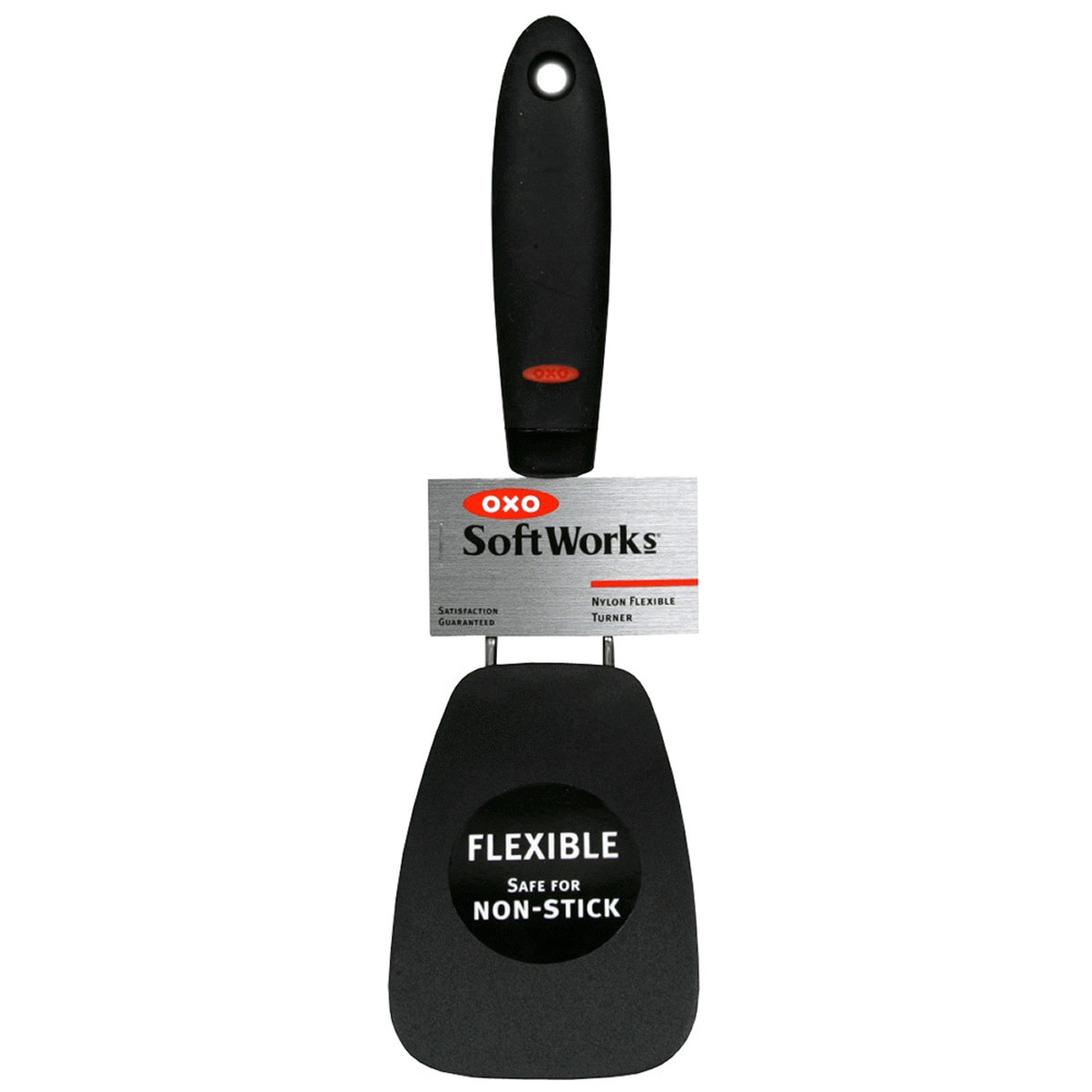 slide 1 of 1, OXO Soft Works Black Nylon Flexible Turner 1 ea, 1 ct