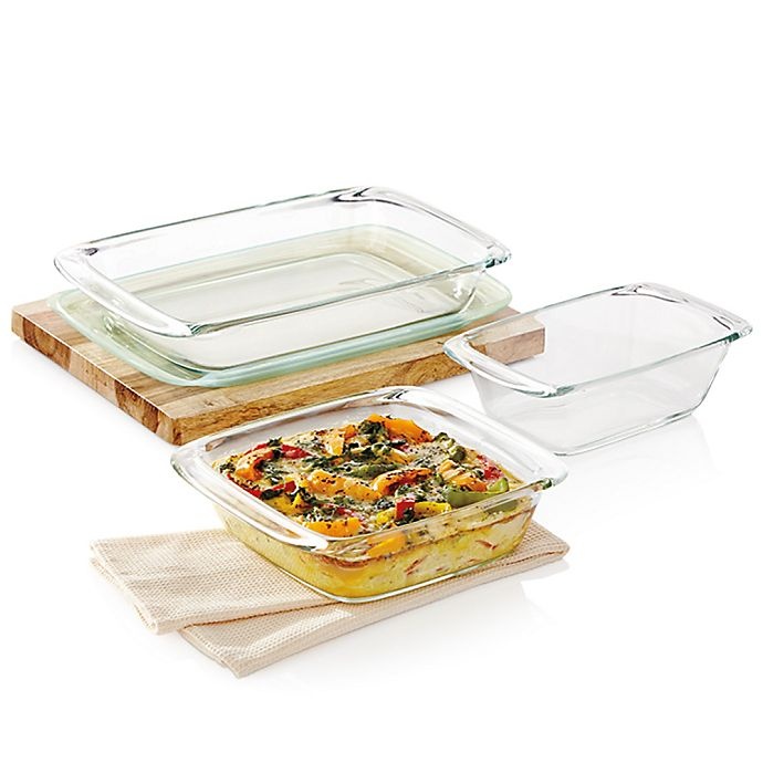 slide 4 of 9, Oxo Good Grips Glass Loaf Pan Freezer To Oven To Table, 1 ct