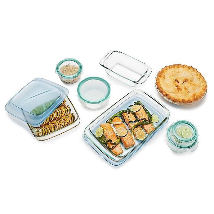 slide 3 of 7, OXO Good Grips Glass Baking Dish Set with Lids, 14 ct