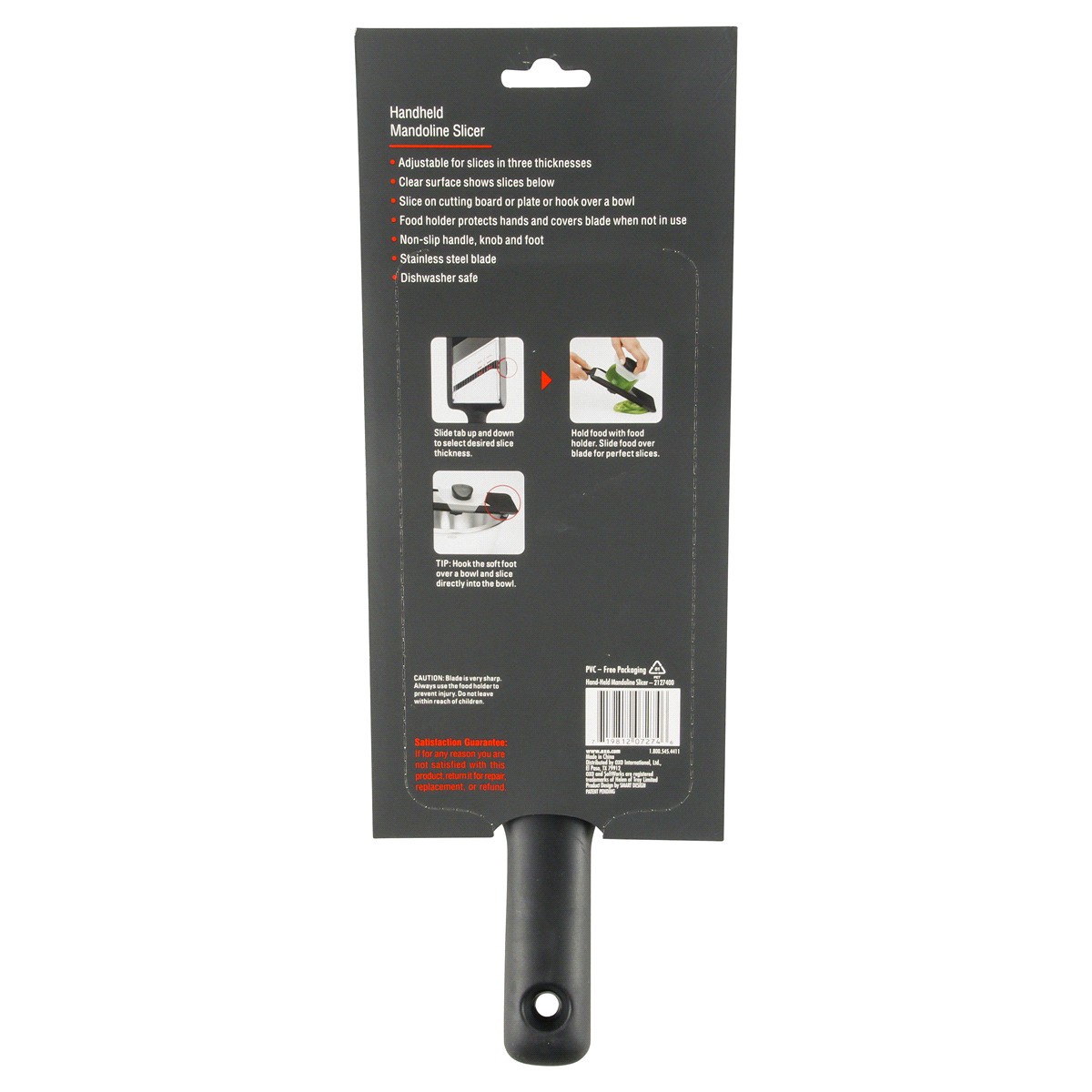 slide 2 of 2, OXO Softworks Hand-Held Mandoline Slicer, 1 ct