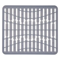 OXO 11.3&quot; x 12.8&quot; Silicone Sink Mat Gray