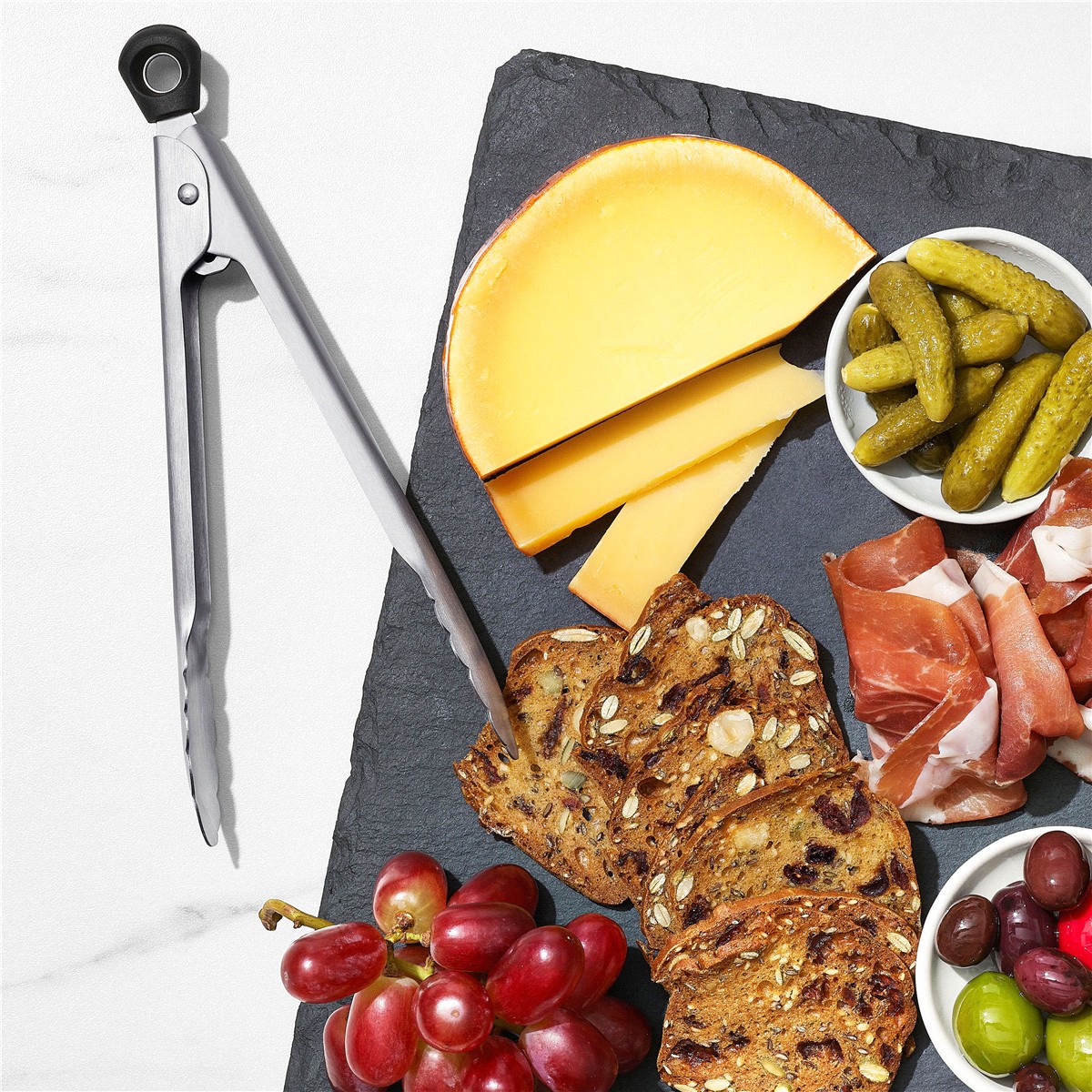 slide 5 of 5, OXO Mini Tongs, 1 ct