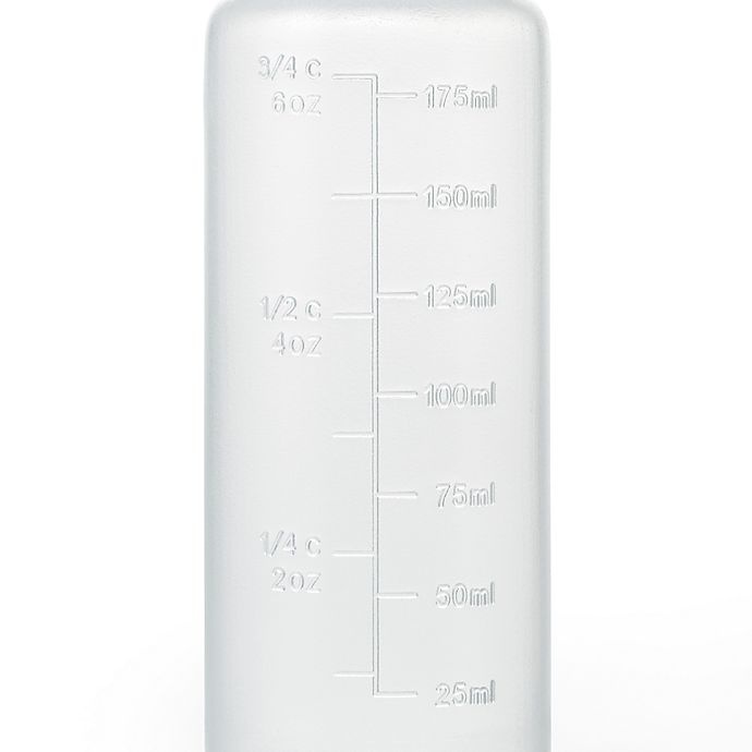 slide 6 of 7, OXO Chef's Squeeze Bottle - Clear/Black, 6 oz