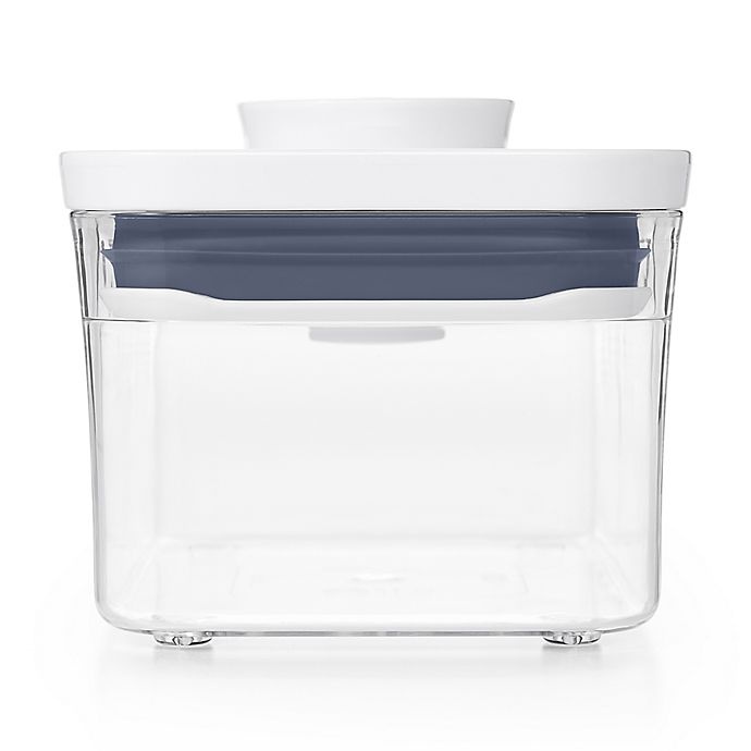 slide 2 of 5, OXO Good Grips POP Rectangular MiniFood Storage Container, 0.6 qt