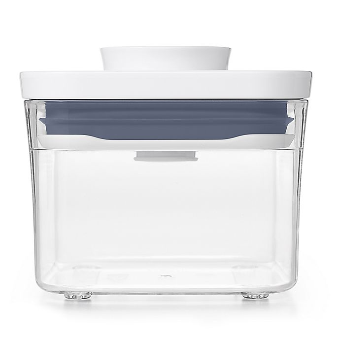 slide 3 of 5, OXO Good Grips POP Square Mini Food Storage Container, 0.4 qt