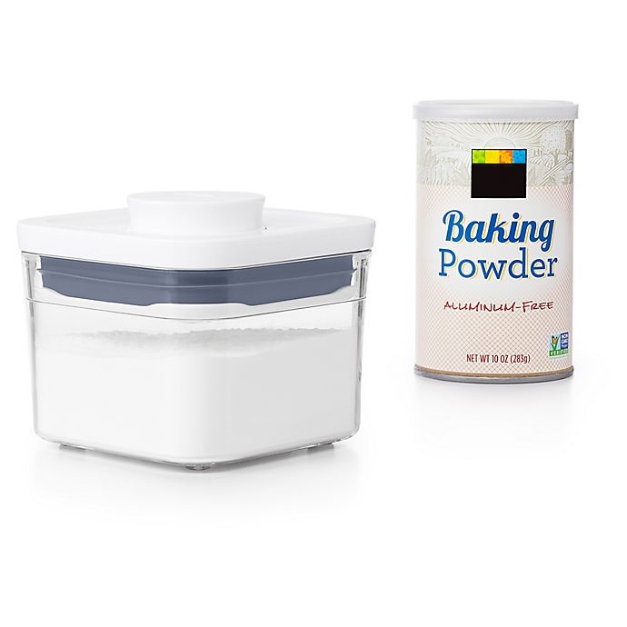 slide 5 of 5, OXO Good Grips POP Square Mini Food Storage Container, 0.4 qt