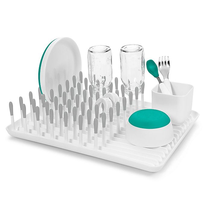 slide 2 of 6, OXO Tot Bottle Drying Rack - Grey, 1 ct