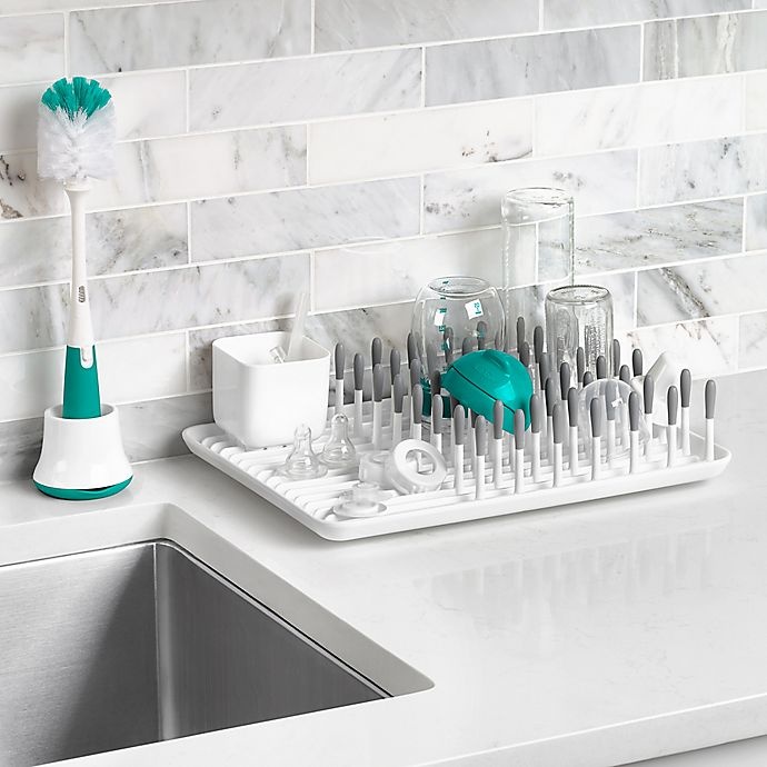 slide 3 of 6, OXO Tot Bottle Drying Rack - Grey, 1 ct