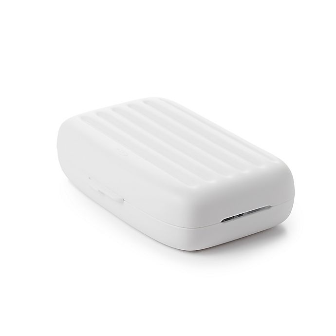 slide 3 of 10, OXO Tot On-The-Go Drying Rack with Bottle Brush - Gray, 1 ct