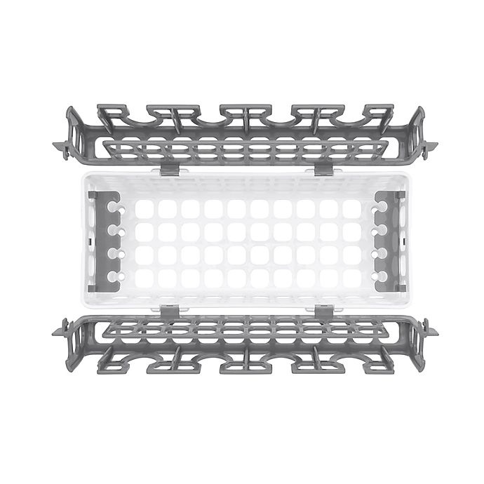 slide 2 of 9, OXO TotDishwasher Basket - Grey, 1 ct