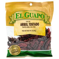 El Guapo Toasted Arbol Chili Pod, 2.0 oz
