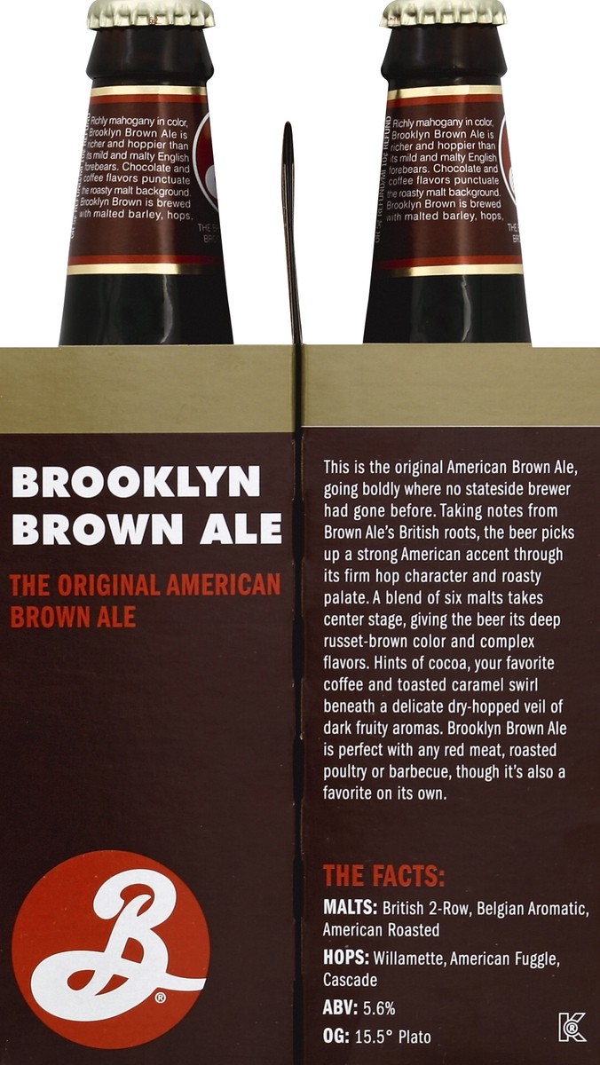 slide 3 of 4, Brooklyn Brewery Brooklyn Brown Ale, 6 ct; 12 fl oz