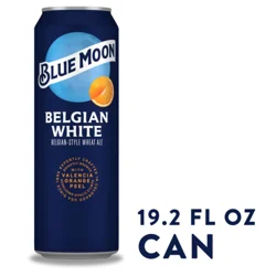 Blue Moon Belgian White Beer 19.2 oz