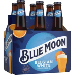 Blue Moon Beer, Belgian-Style Wheat Ale, Belgian White
