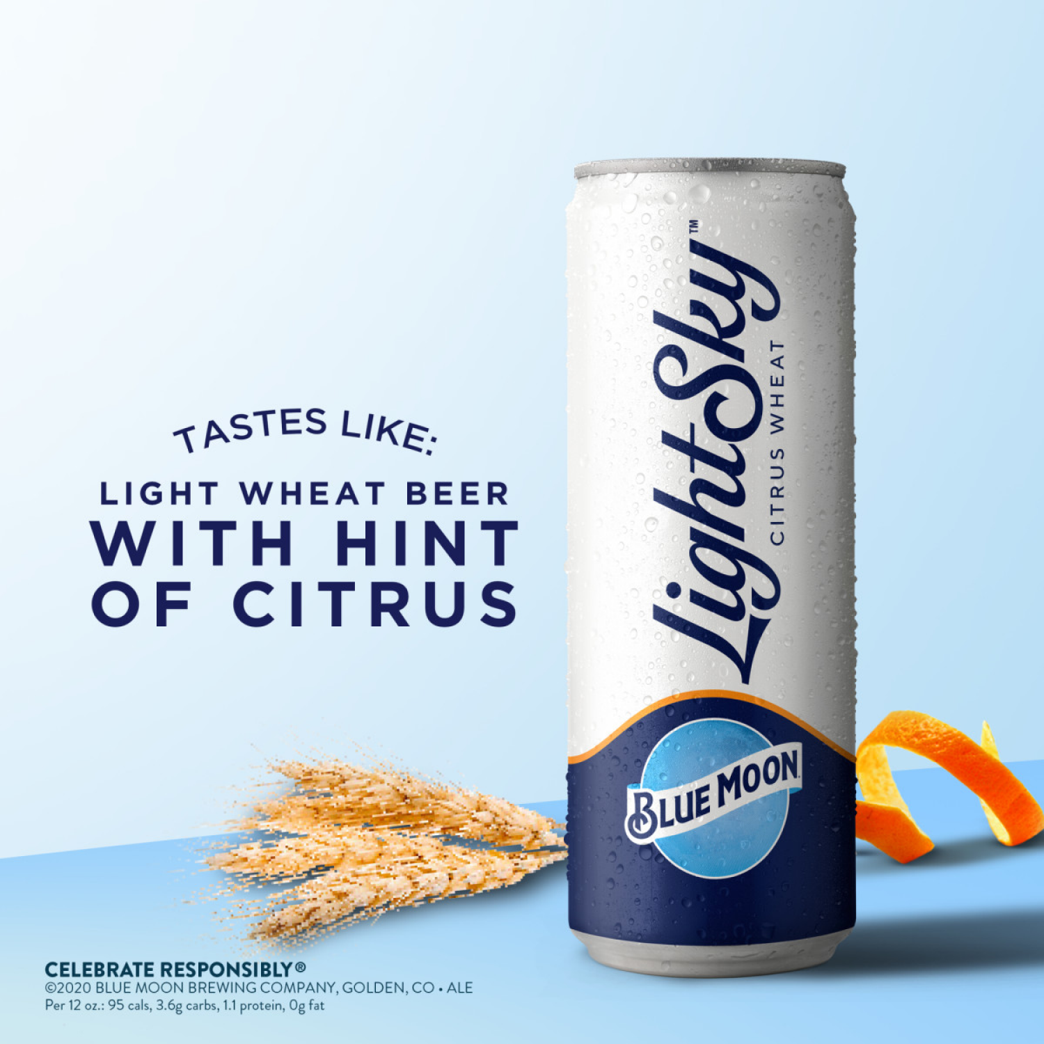 slide 4 of 8, Blue Moon Light Sky, 6 ct; 12 oz