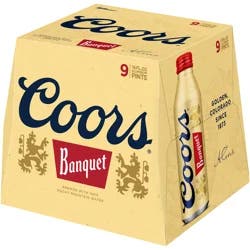 Coors Brisk and satisfying with a subtle sweetness and malty refreshment, Coors Banquet Lager Beer is a golden lager beer with 5% ABV. This American lager is a sessionable golden beer with an inviting aroma of freshly baked bread.