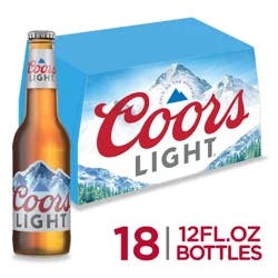 Coors Light Beer Bottles