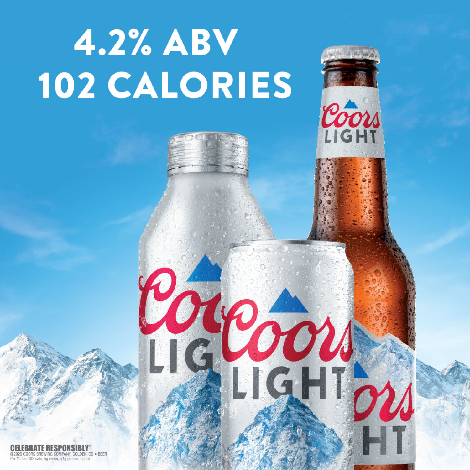 slide 4 of 5, Coors American style Light Lager Beer, 6 oz