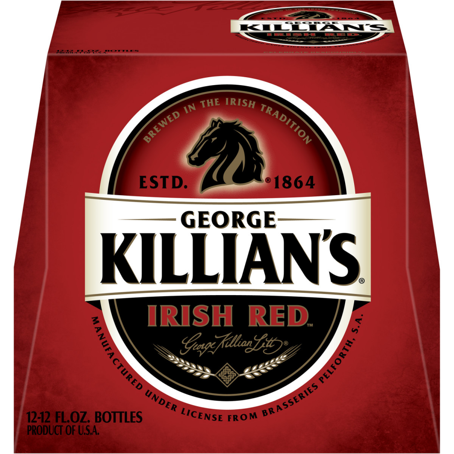 slide 2 of 4, George Killian's Lager, 12 ct; 12 fl oz