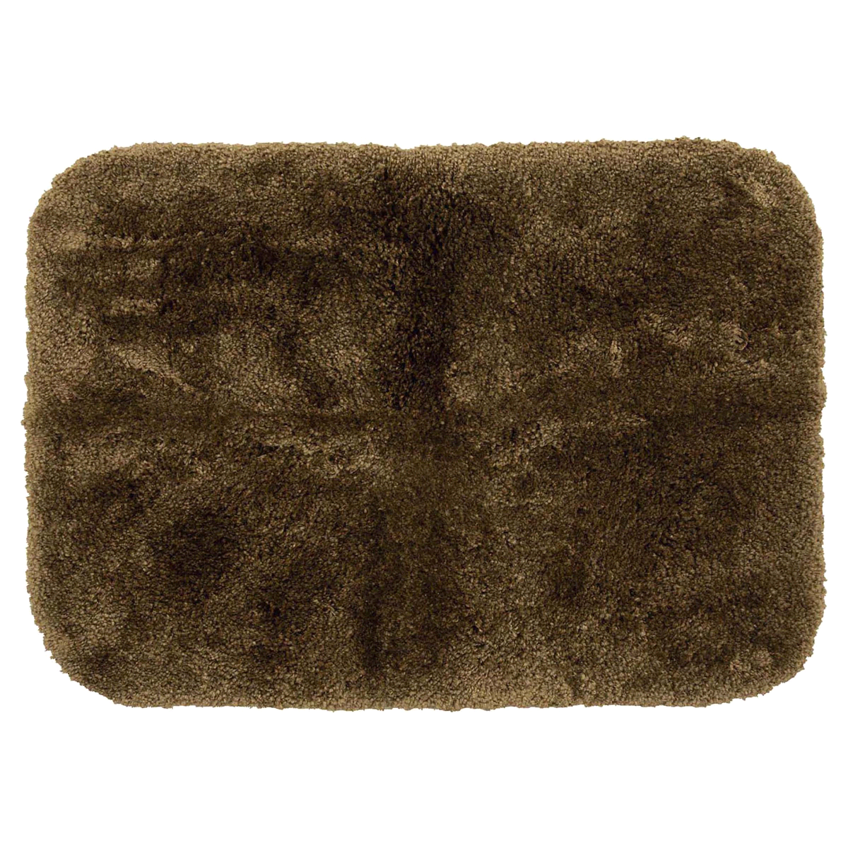 slide 1 of 5, Mohawk Plush Bath Rug, Coffee, 17 in x 24 in