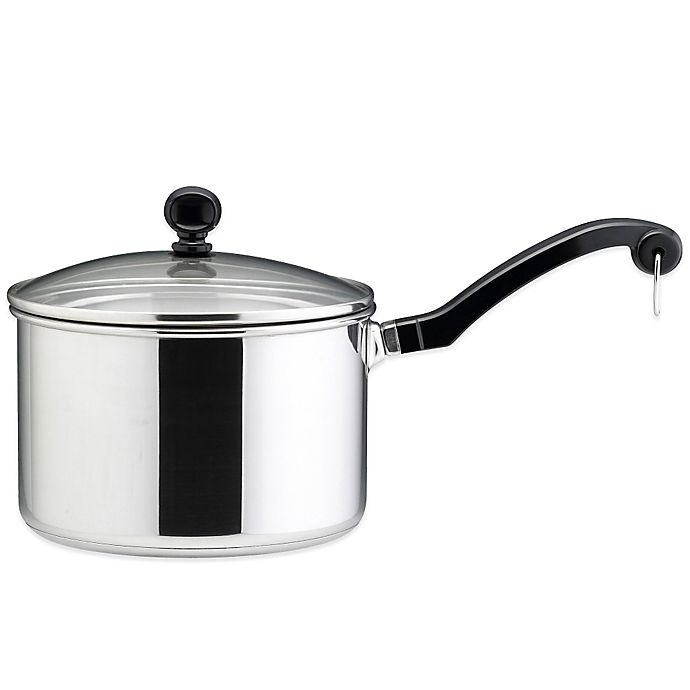 slide 1 of 1, Farberware Classic SeriesII Stainless Steel Covered Saucepan, 3 qt