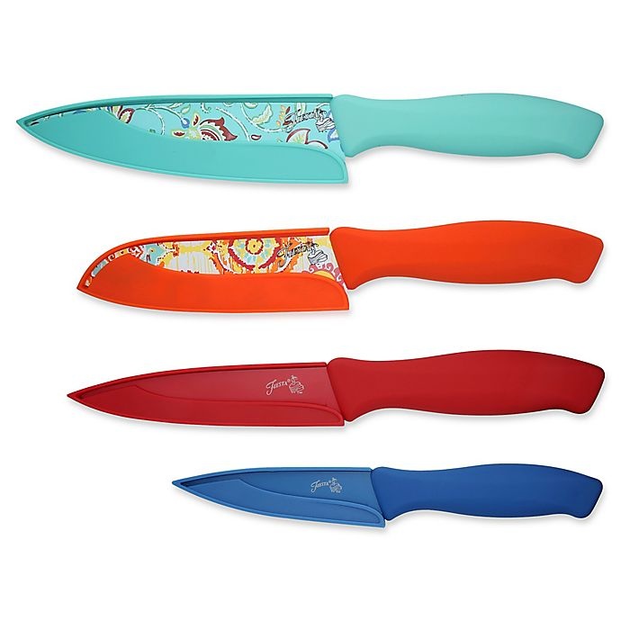 slide 2 of 2, Fiesta Decal Knife Set, 8 ct