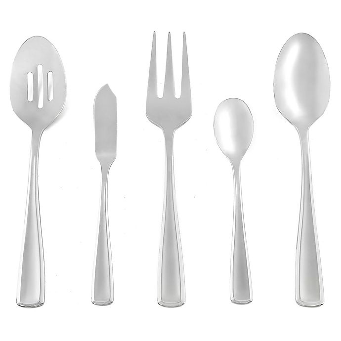 slide 2 of 2, Cambridge Silversmiths Brinna Frost Flatware Set, 45 ct