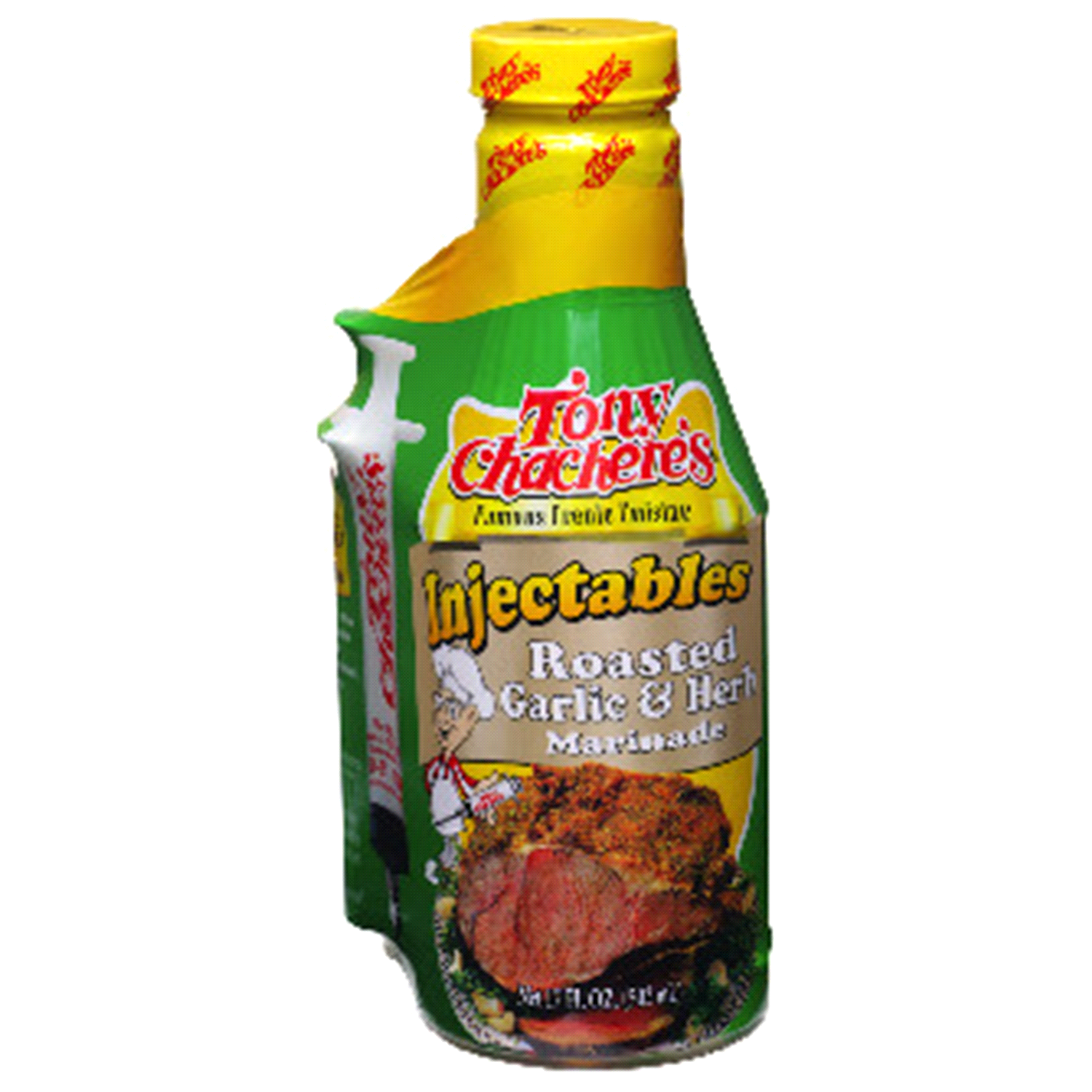 slide 1 of 13, Tony Chachere's Injectable Roasted Garlic & Herb Marinade 17 fl oz, 17 fl oz