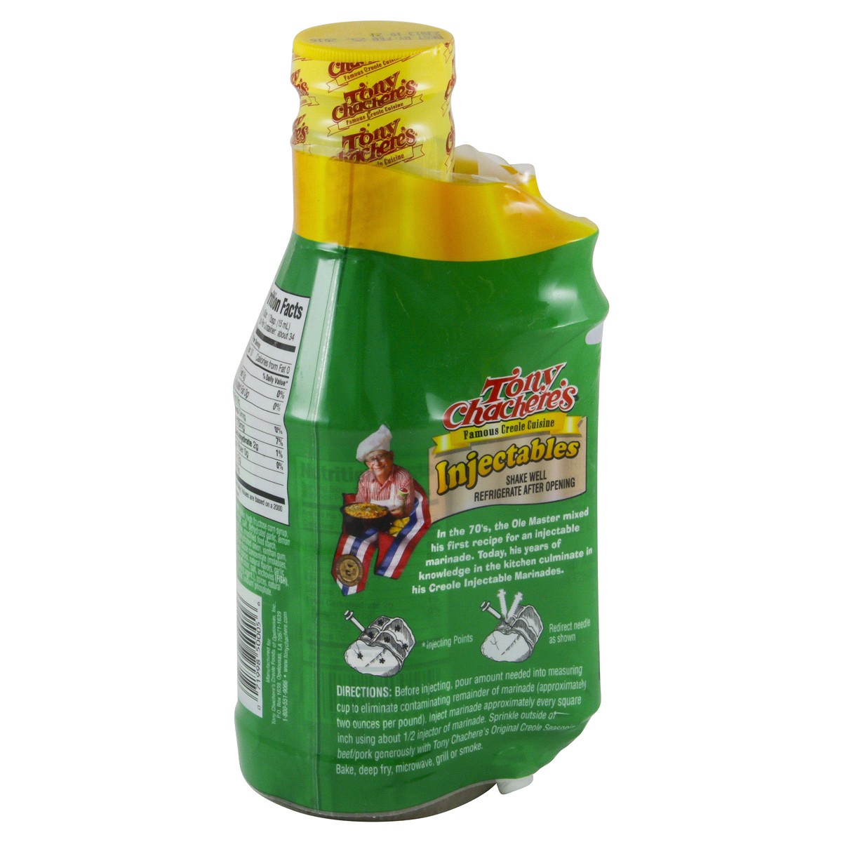 slide 6 of 13, Tony Chachere's Injectable Roasted Garlic & Herb Marinade 17 fl oz, 17 fl oz