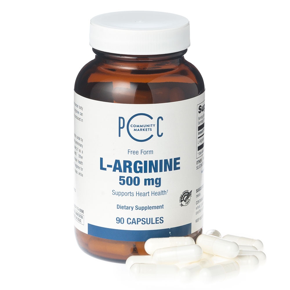 slide 1 of 1, PCC L-Arginine, 90 ct