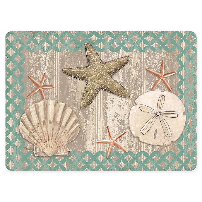 slide 1 of 2, Dasco Spa Shells Indoor/Outdoor Placemat, 1 ct