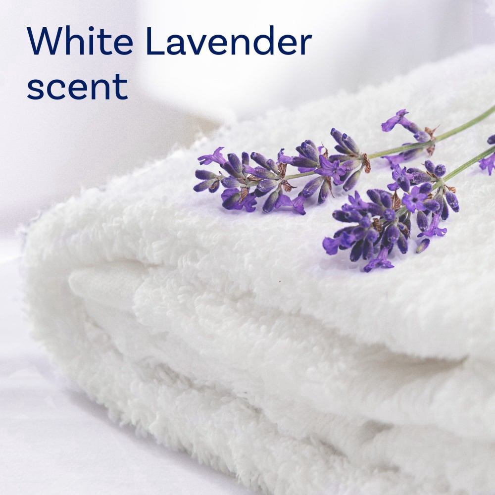 slide 4 of 6, Downy Light White Lavender Mega Dryer Sheets, 80 ct