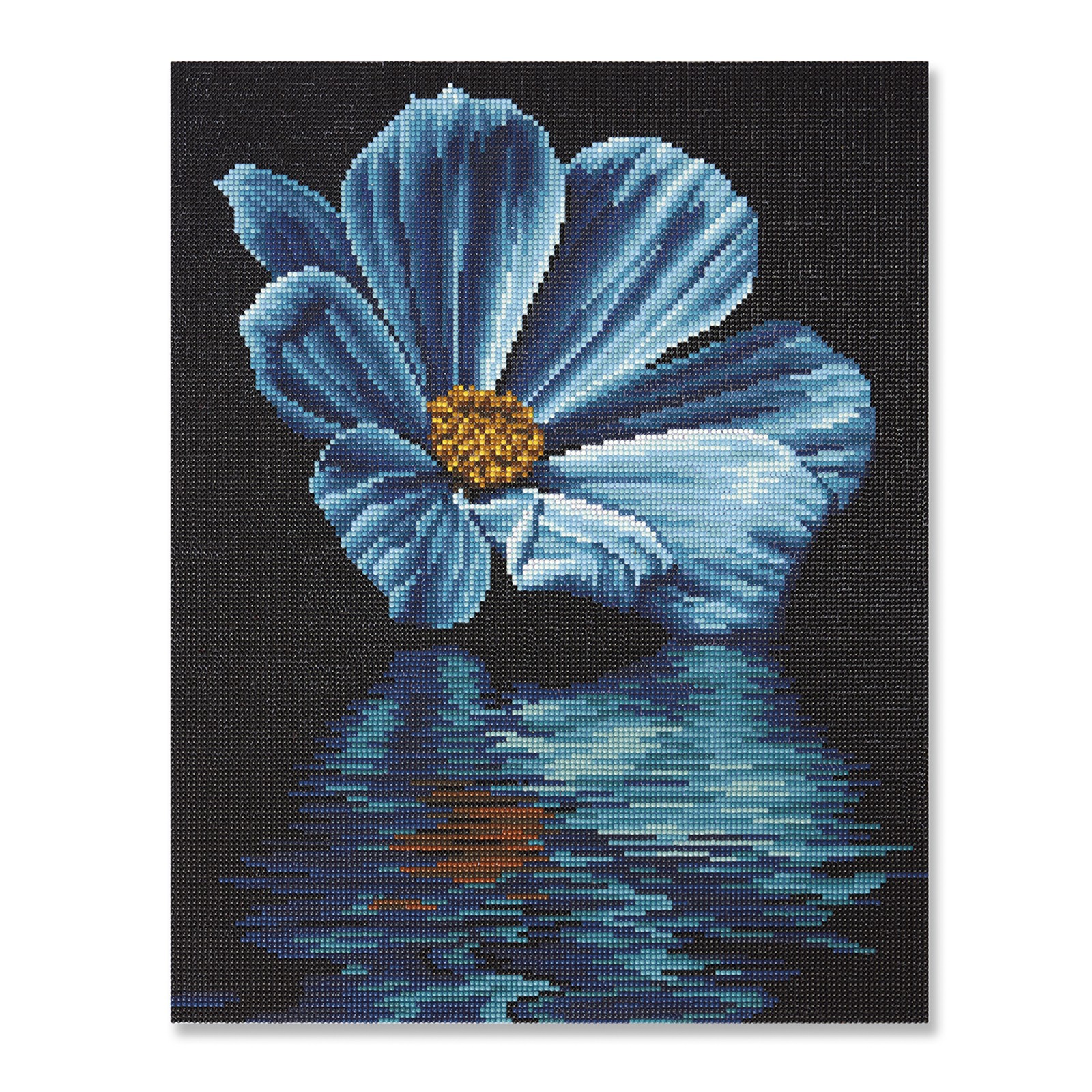 slide 4 of 7, Flower Reflection Diamond Art Kit By Make Market, 16 in x 20 in