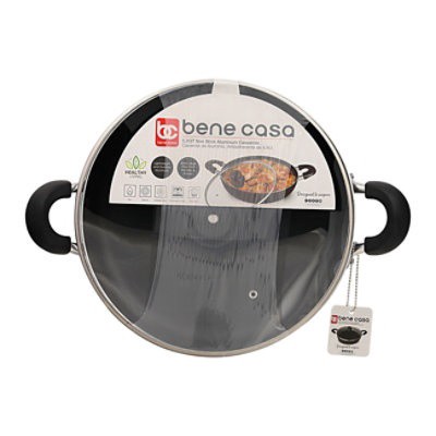 slide 1 of 7, Bene Casa, Speckled Casserole Non Stick, 5 qt