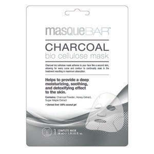 slide 1 of 1, Masque Bar Charcoal Bio Cellulose Mask, 1 ct