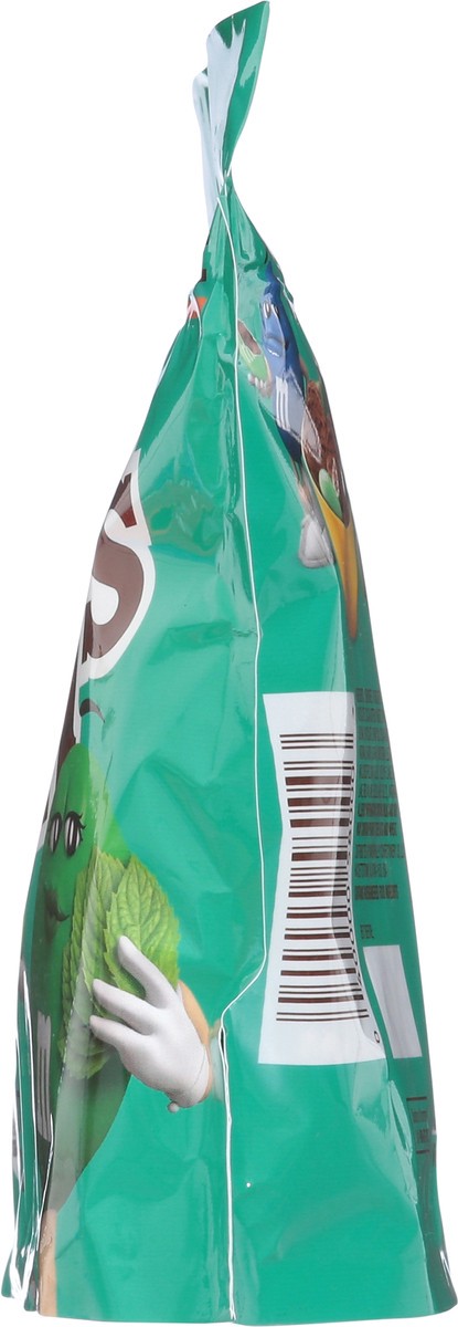 slide 3 of 13, M&M's Mint Dark Chocolate Candy, Sharing Size, 9 oz Resealable Bag, 9 oz