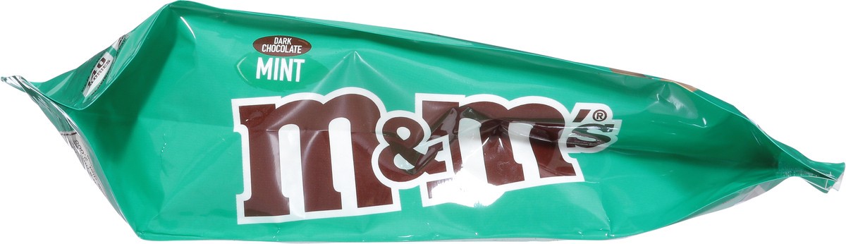 slide 13 of 13, M&M's Mint Dark Chocolate Candy, Sharing Size, 9 oz Resealable Bag, 9 oz